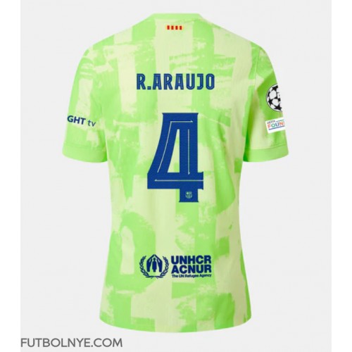 Camiseta Barcelona Ronald Araujo #4 Tercera Equipación 2024-25 manga corta